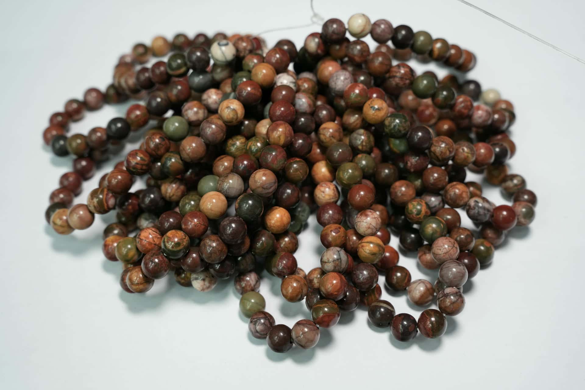 American Red Pine-Round Beads