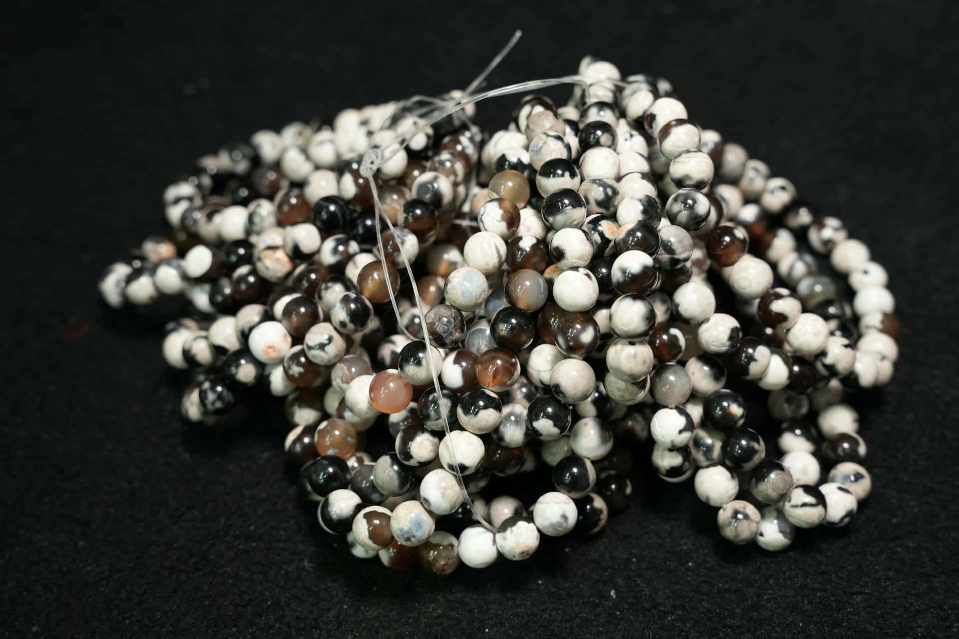 8mm-Orca Agate-Round Beads